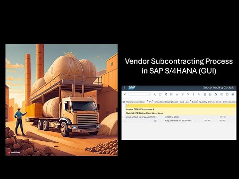 SAP Subcontracting Process Explained | Step-by-Step Guide in S/4HANA