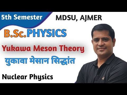 Yukawa Meson Theory#b.sc.physics#nuclearphysics#iitjam#netjrf