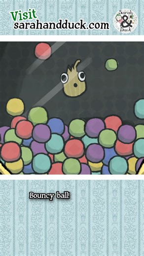 Have you watched the Sarah & Duck shorts? All aboard Duck's train with the Shallots for some musical fun! Visit our website to sing along with these bouncy favourites. See the link in the comments. | Sarah & Duck