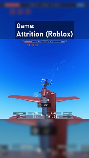 Roblox Attrition: Fighter Plane Takes Down Spinning A10 | Gaming