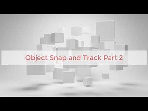 GstarCAD Beginner Tutorial- Object Track
