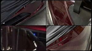 Check Out This Tesla Model Y Deep Crimson Red Color Sneak Peek