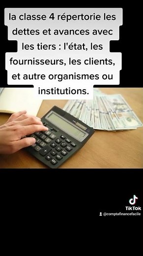 Les comptes de tiers