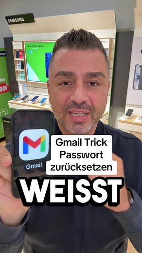 Gmail Trick: Passwort zurücksetzen leicht gemacht