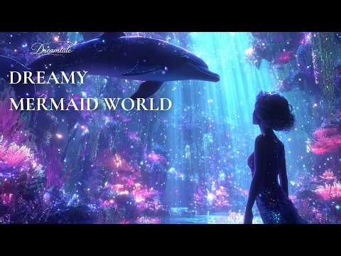 Mermaid Life in an Underwater City Dreamy Fantasy World