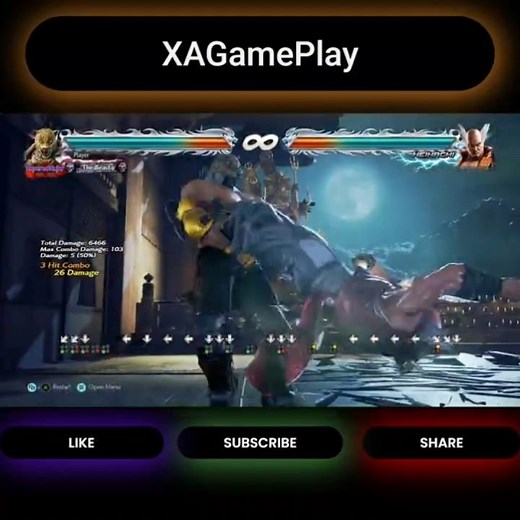 UNBELIEVABLE! King Lands 21-Move Nightmare Combo on Super Hard Heihachi
