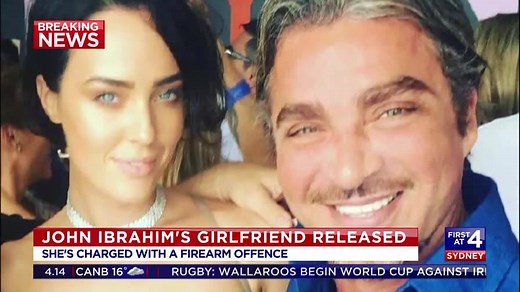 John Ibrahim's girlfriend has been released, charged with a firearm offence. It is not believed she was involved in alleged drug syndicate. Download the 7 News app: http://yhoo.it/2a8SxYV #Ibrahim #7News | 7NEWS Sydney
