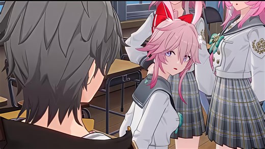 那是——绯英坐过的课桌