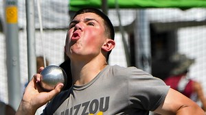 Jackson Cantwell, 12, talks about his AAU Junior Olympics national shot put record