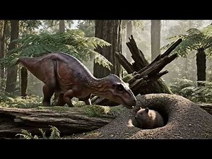 The Life Journey of Corythosaurus casuarius | From Hatchling to Crested Herbivore