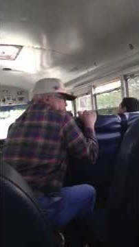 Kid on bus gets in trouble