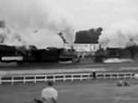 Ticket to collide! Trains crash head-on in archive footage