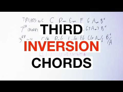 The MAGIC Of Third Inversion Chords [Chord Progression Music Theory]