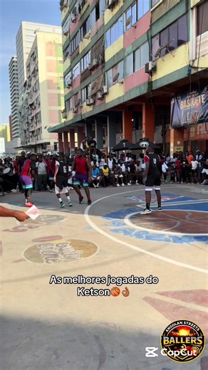 ASB🏀|021: KETSON, é muito craque mesmo 🏀👌🏾#angola🇦🇴 #streetballers #basketball #ballislife #amoraobasquete @A Máquina 🦾🏀