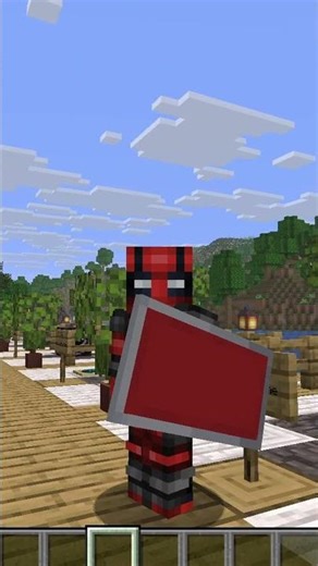 Minecraft Java VS Bedrock ( Bouclier )