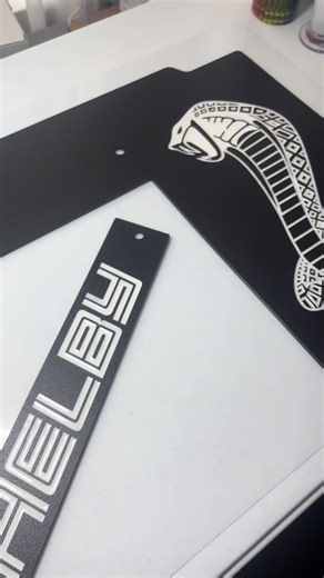 Check out this double cobra rear seat delete for an S197 Mustang GT500 😍 This custom seat delete had the middle cut out for a subwoofer and was definitely one of the coolest orders we’ve had 🔥 Check out our website & get your custom mods today! - #carmods #fordmustang #rearseatdelete #aerodynamics