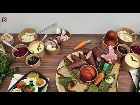 Polish Easter food is no joke — here's what our office table looked like 🥚