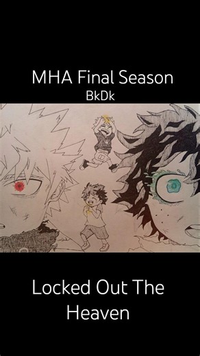 MHA Final Season Art #mha #mhacommunity #bakugo #izukumidoriya #deku #drawing #dessin #art #bnha