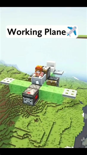 How to make a working Plane 👆👆 #minecraft #minecraftpe #minecraftbuilds #minecrafttutorial #mam #minecraftbuilding #addonsmaker | AddOns Maker