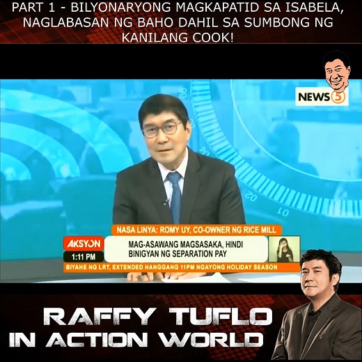 PART 1 BILYONARYONG MAGKAPATID SA ISABELA, NAGLABASAN NG BAHO DAHIL SA SUMBONG NG KANILANG COOK! | Raffy New Fan