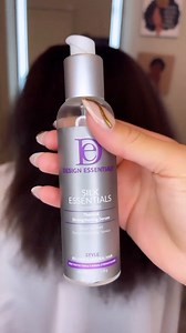 You can achieve the perfect silk press with our Silk Essentials Strengthening Serum.. Try it out this season.. #silkpress #hair. | Design Essentials South Africa