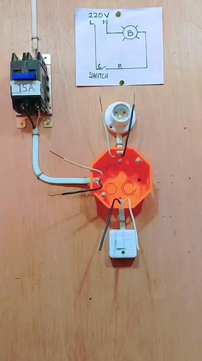 Basic wiring ng isang ilaw at Switch #electricaltutorial | Electrical Tutorial