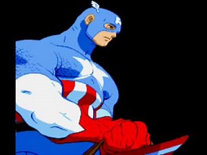Marvel Super Heroes Vs Street Fighter-Theme of Captain America