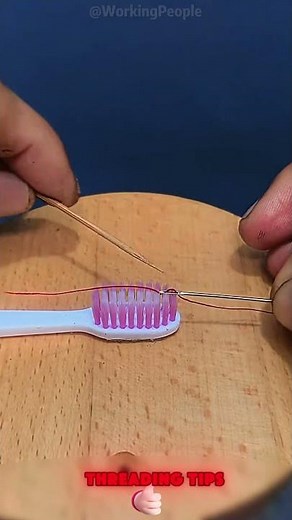 Convenient and practical needle - threading tips 🧵🪡💡👏