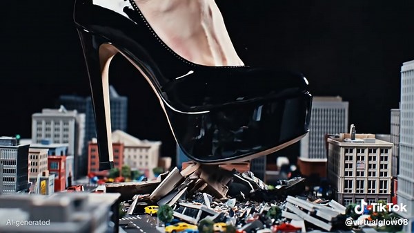 Miniature Crushing Compilation with High Heels