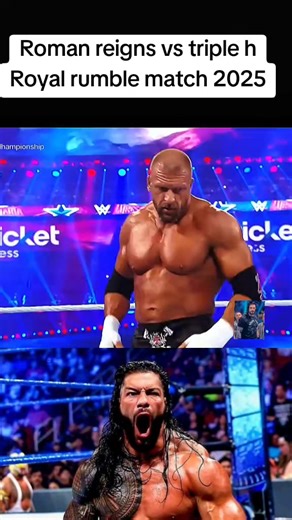 Roman Reigns vs Triple H: Royal Rumble 2025 Highlights