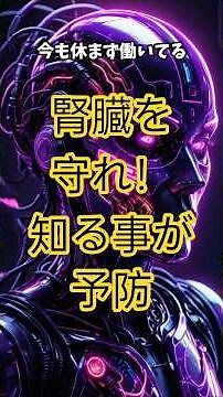 「8人に1人がなる腎臓病 あなたを守る食事と生活習慣」「腎臓を守る4つの食習慣 寿命を変える科学的メソッド」「慢性腎臓病から自分を救う20分 医師が教える本当の腎臓ケア」#腎臓を守る#慢性腎臓病