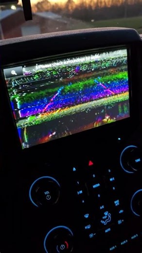 Current state of backup camera 2015 F350 6.7L need a fix #Powerstroke #fordtrucks #fordrepair