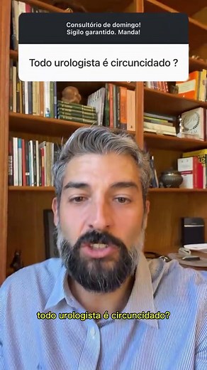 O substantivo é “circuncisão”, mas o verbo é “circuncidar”. “Eu fiz uma circuncisão” “Eu sou circundidado” Assim que é o certo. E eu? Sou? Veja no vídeo…. #urologia #fimose