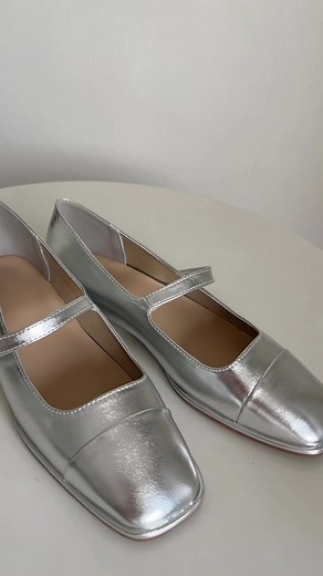 unboxing my new silver mary janes🩶💫 #unboxing #maryjaneshoes #fall #silver #shoes #maryjane #shein #rd #shoeunboxing