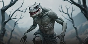 Shapeshifting Reptilian Alien Caught On Camera!