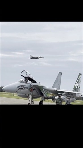 【低空進入！】F 15が目の前を通過→一気に上昇✈️｜小松基地航空祭2026