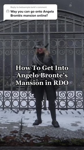 Exploring Angelo Bronte's Mansion in Red Dead Online