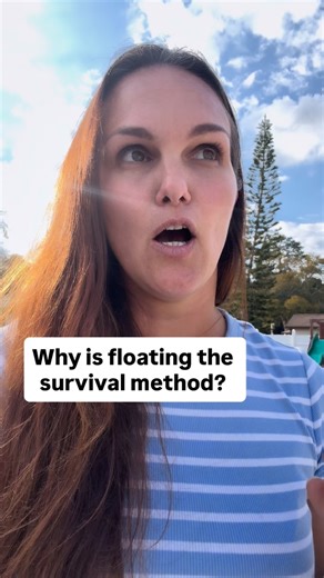 Why is floating a survival method? Listen up 👂 Floating is your child’s last resort to breath if they can not get to the wall or steps! It’s a crucial skill for you child to learn when going through a swim program! Follow @safetyfirstpediaquatics for more water safety education! #parenting #toddlers #babies #swimlessons #swimfloatswim | Safety First PediAquatics