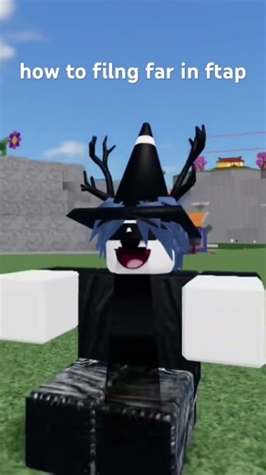 how to filng far! #ftap #robloxshorts