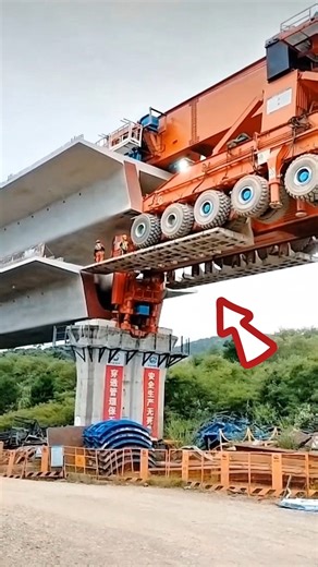 $20 MILLION WRECK! Beam Transporter COLLAPSES While Installing Bridge Segment! #fails #construction
