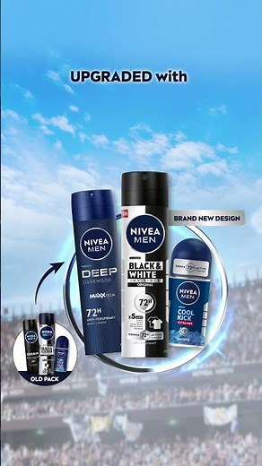 NIVEA MEN deodorant now comes in brand new design!
