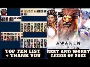 Awaken: Chaos Era - Top 10 Best and Worst Legos of 2023