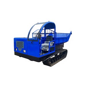 [Hot Item] 1000kg/2000kg/3000kg Load Capacity Rubber Track, Crawler Mini Dumper