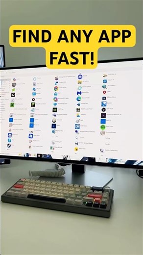 How to Find Any Application on Your PC in Seconds | Windows Search Trick