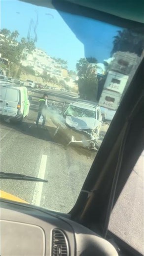 Accident San José del Cabo near the Costa Azul #sanjosedelcabo #cabosanlucas #accident