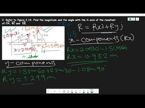 Examples on vectors Part 1
