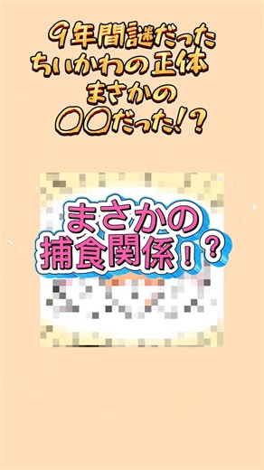 9年間謎だったちいかわの正体、まさかの〇〇だった！？ハチワレとの関係も衝撃の事実#ちいかわ #ながの #アニメ