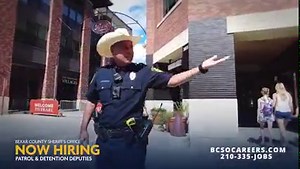 THE BEXAR COUNTY SHERIFF'S OFFICE IS HIRING! Start your new rewarding career today! If you are interested in a career in law enforcement, with great benefits and an amazing retirement program, not to mention a $2,000 signing bonus... APPLY TODAY! www.bcsocareers.com or call 210-335-JOBS, we can't wait for you to start your new career with the Bexar County Sheriff's Office | Bexar County Sheriff's Office
