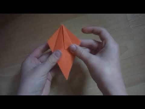 Star Wars X-wing fighter-DIY origami for beginners