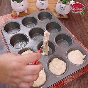 4.9K views · 44 reactions | delicious and easy! baked rain muffin | Top recipe is here | Facebook